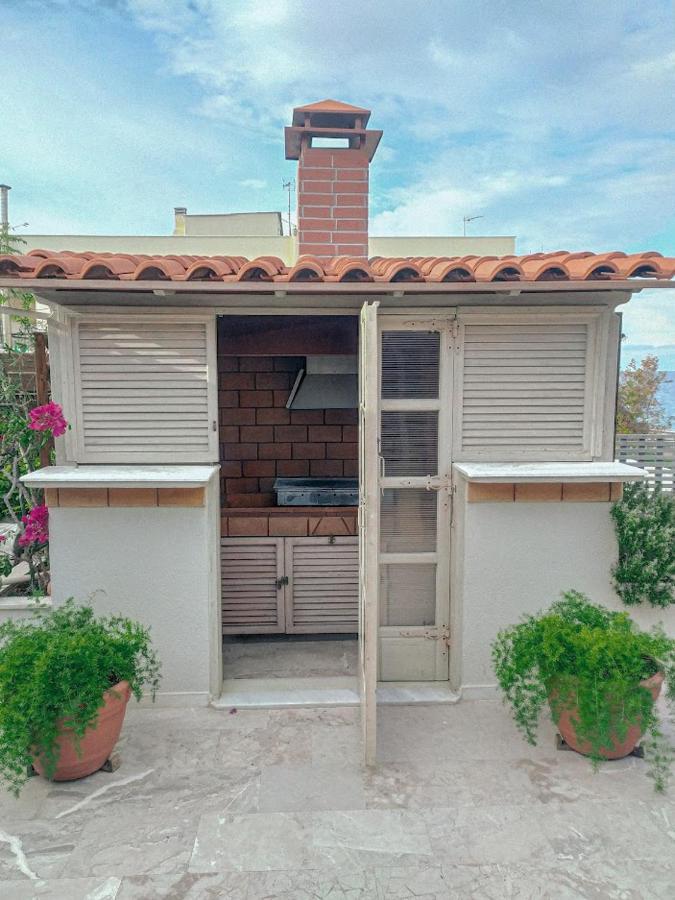 Appartamento Sea View Roof Garden Kiáton Esterno foto