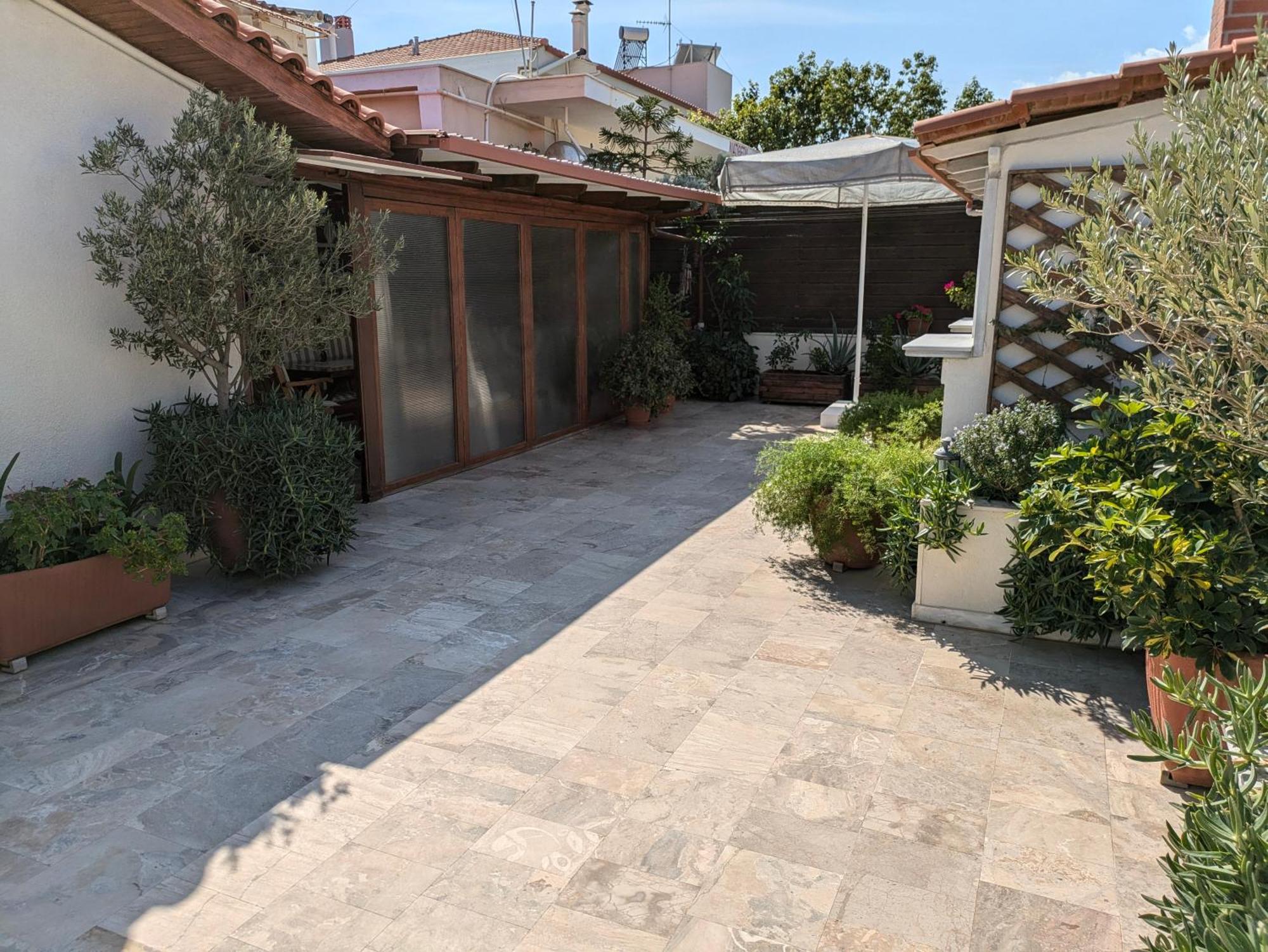Appartamento Sea View Roof Garden Kiáton Esterno foto